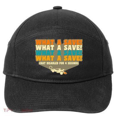 What A Save Rocket Soccer 7-Panel Snapback Hat