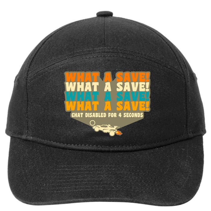 What A Save Rocket Soccer 7-Panel Snapback Hat
