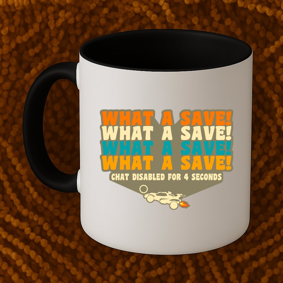 What A Save Rocket Soccer Mug