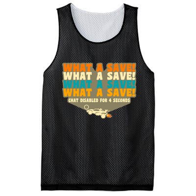What A Save Rocket Soccer Mesh Reversible Basketball Jersey Tank