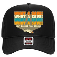 What A Save Rocket Soccer Trucker Hat