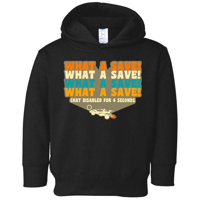 What A Save Rocket Soccer Toddler Hoodie