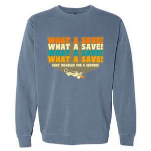 What A Save Rocket Soccer Garment-Dyed Sweatshirt