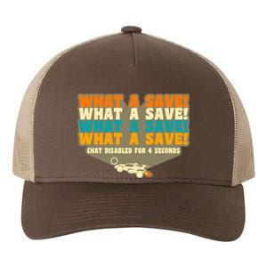 What A Save Rocket Soccer Yupoong Adult 5-Panel Trucker Hat