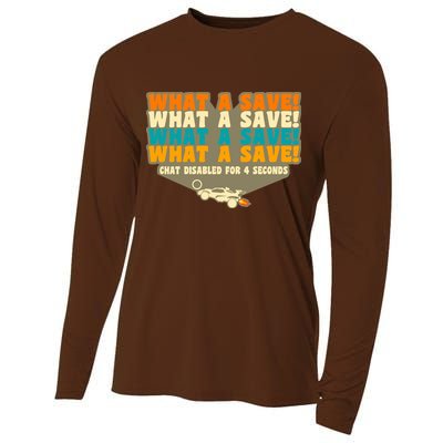 What A Save Rocket Soccer Cooling Performance Long Sleeve Crew