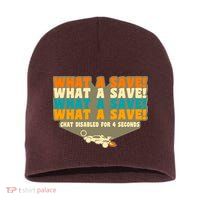 What A Save Rocket Soccer Short Acrylic Beanie