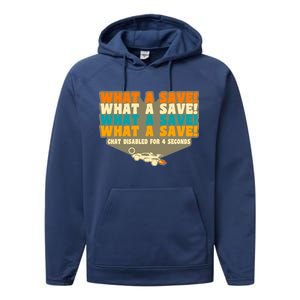 What A Save Rocket Soccer Performance Fleece Hoodie