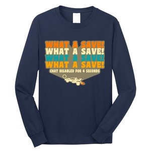 What A Save Rocket Soccer Long Sleeve Shirt