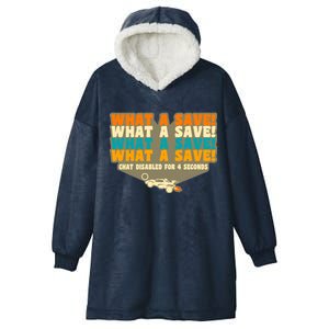 What A Save Rocket Soccer Hooded Wearable Blanket