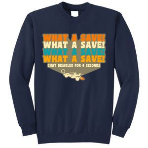 What A Save Rocket Soccer Tall Sweatshirt