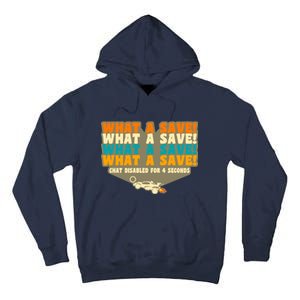 What A Save Rocket Soccer Tall Hoodie