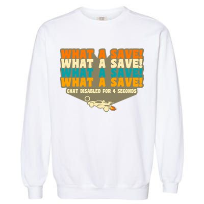 What A Save Rocket Soccer Garment-Dyed Sweatshirt