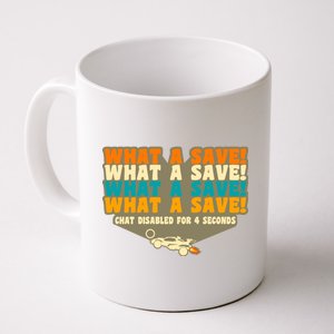 What A Save Rocket Soccer Coffee Mug