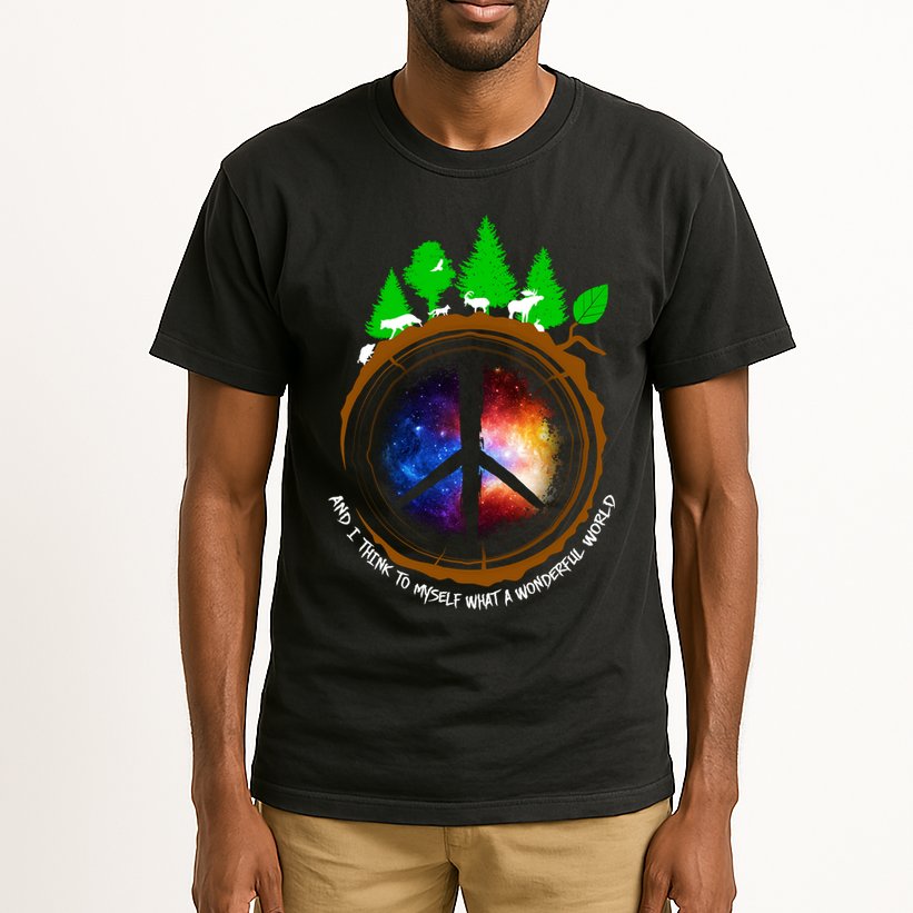 What A Wonderful World Tall T-Shirt