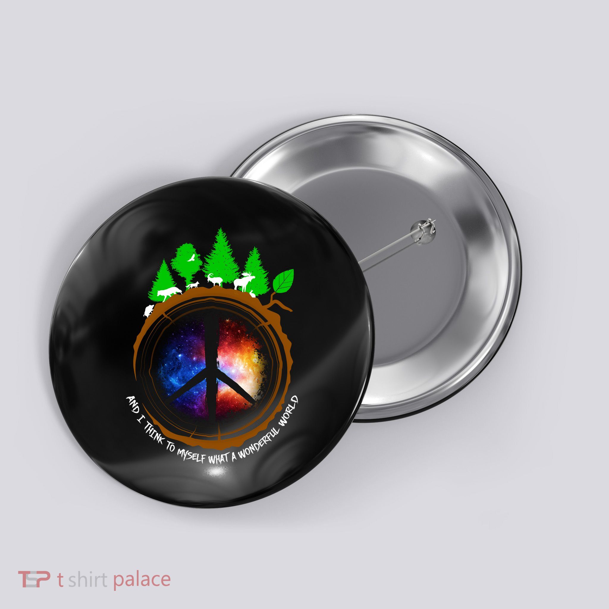 What A Wonderful World Button