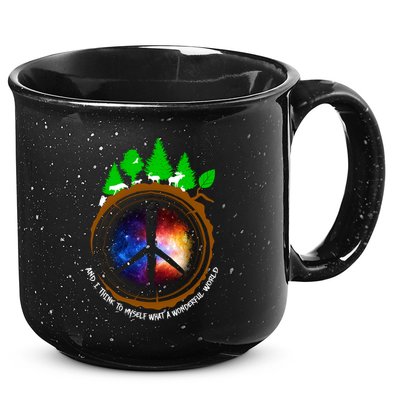 What A Wonderful World 15oz Campfire Ceramic Mug