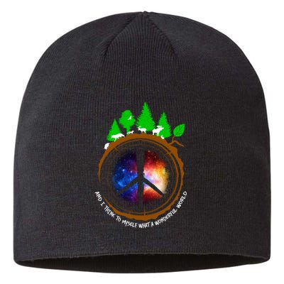 What A Wonderful World Sustainable Beanie