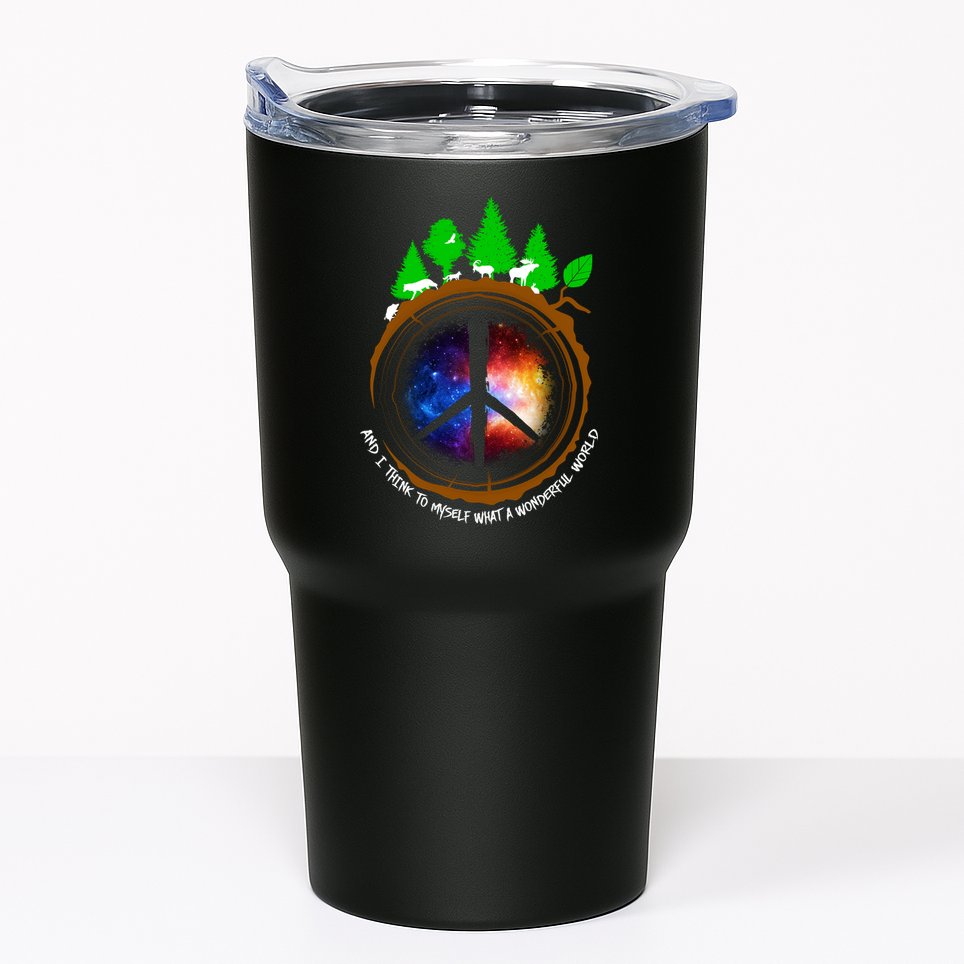 What A Wonderful World Tumbler