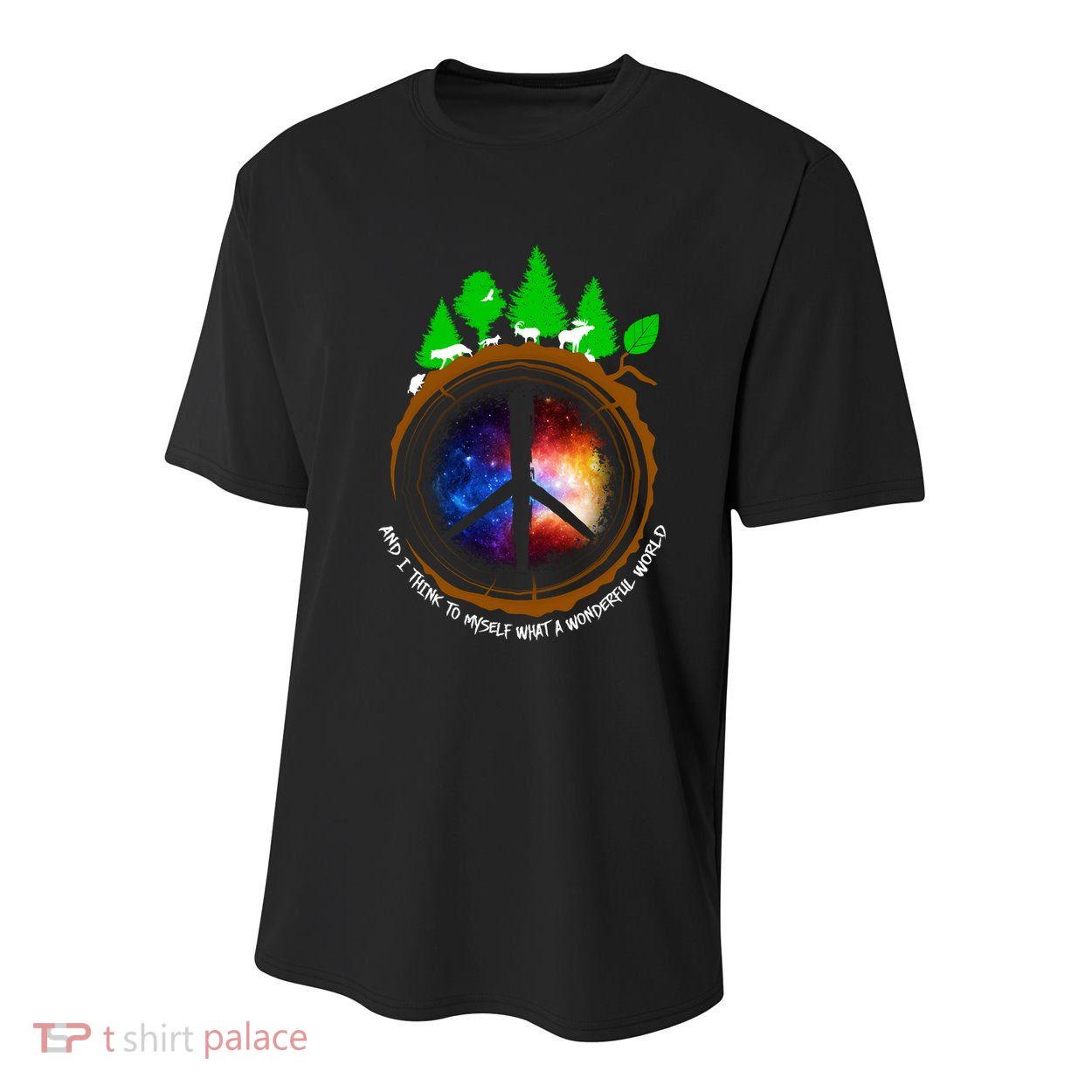 What A Wonderful World Youth Performance Sprint T-Shirt