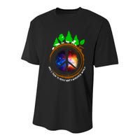 What A Wonderful World Youth Performance Sprint T-Shirt