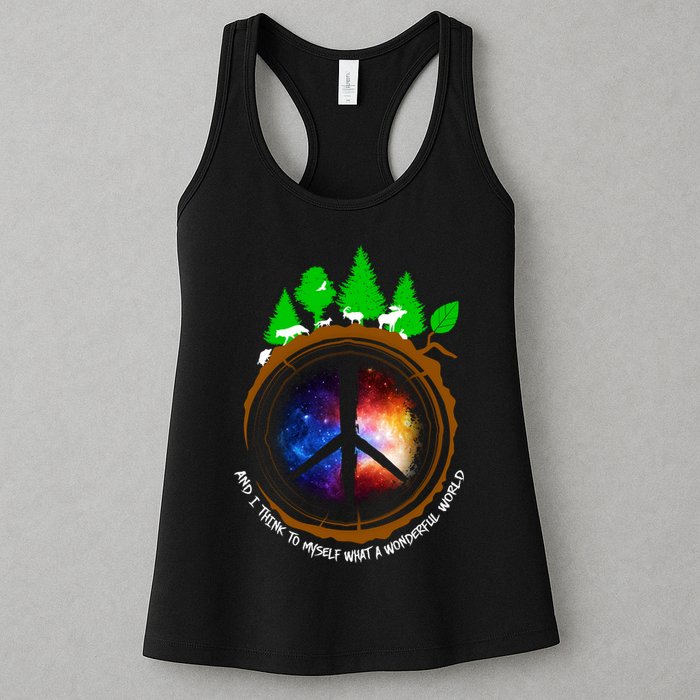 What A Wonderful World Womens Tank Top
