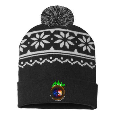 What A Wonderful World USA-Made Snowflake Beanie