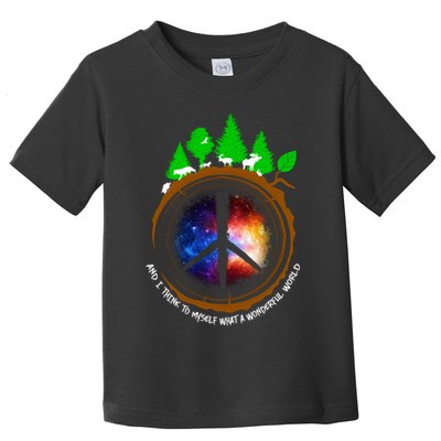 What A Wonderful World Toddler T-Shirt