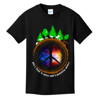 What A Wonderful World Kids T-Shirt