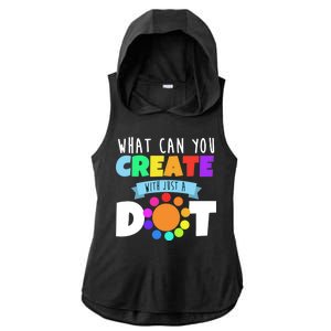 What Can You Create With Dots Ladies PosiCharge Tri-Blend Wicking Draft Hoodie Tank