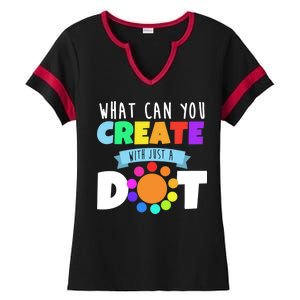 What Can You Create With Dots Ladies Halftime Notch Neck Tee