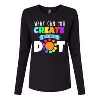 What Can You Create With Dots Womens Cotton Relaxed Long Sleeve T-Shirt