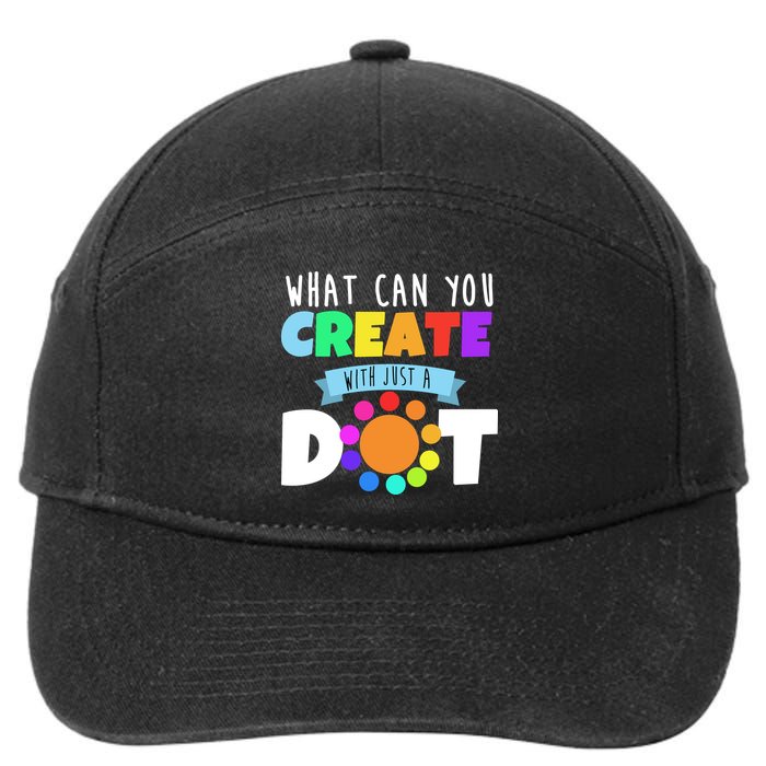 What Can You Create With Dots 7-Panel Snapback Hat