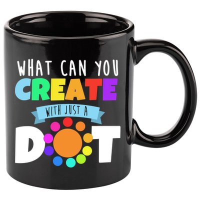 What Can You Create With Dots 11oz C Handle Ceramic Mug