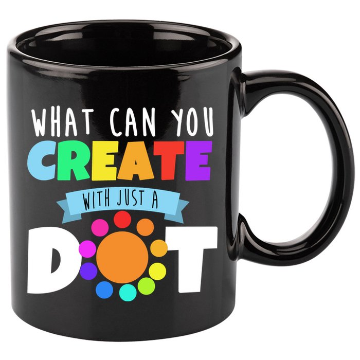 What Can You Create With Dots 11oz C Handle Ceramic Mug