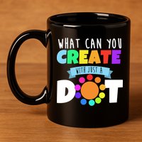 What Can You Create With Dots 11oz C Handle Ceramic Mug