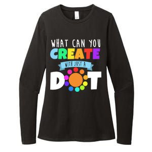 What Can You Create With Dots Womens CVC Long Sleeve Shirt