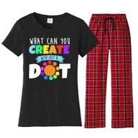 What Can You Create With Dots Women's Flannel Pajama Set