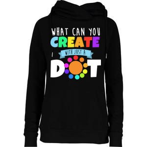 What Can You Create With Dots Womens Funnel Neck Pullover Hood