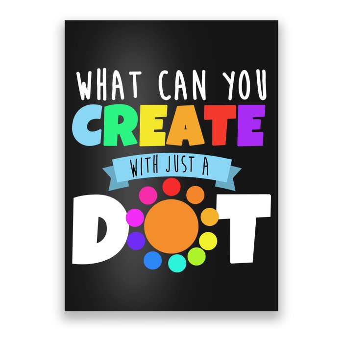 What Can You Create With Dots Poster