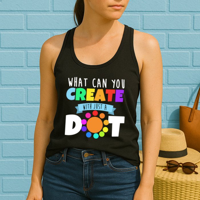 What Can You Create With Dots Womens Tank Top