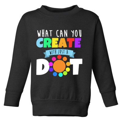 What Can You Create With Dots Toddler Sweatshirt