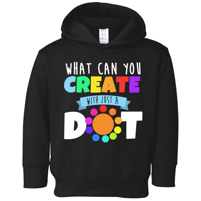 What Can You Create With Dots Toddler Hoodie