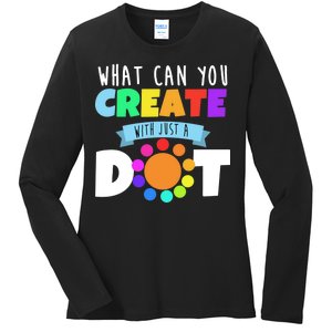 What Can You Create With Dots Ladies Long Sleeve Shirt