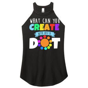 What Can You Create With Dots Women's Perfect Tri Rocker Tank