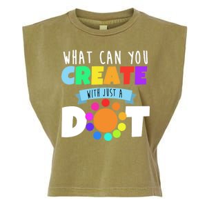 What Can You Create With Dots Garment-Dyed Women's Muscle Tee