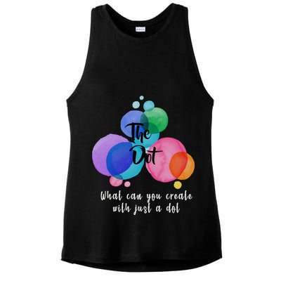 What Can You Create With Just A Dot Ladies PosiCharge Tri-Blend Wicking Tank