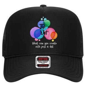 What Can You Create With Just A Dot High Crown Mesh Back Trucker Hat