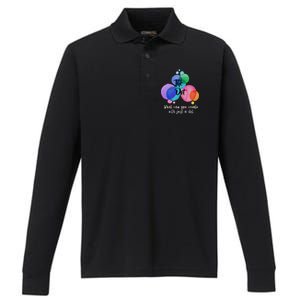 What Can You Create With Just A Dot Performance Long Sleeve Polo