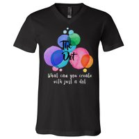 What Can You Create With Just A Dot V-Neck T-Shirt