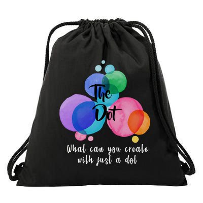 What Can You Create With Just A Dot Drawstring Bag